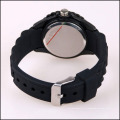 Montres à quartz en dentelle rotatives style bezel japan movt, montre femme noire